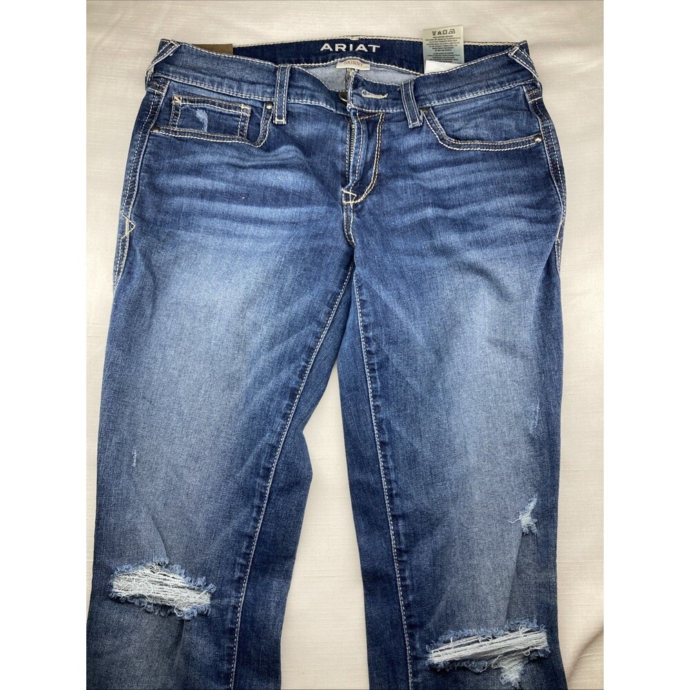 Ariat Women's Denim Jeans 27R Blue Skinny Jeans